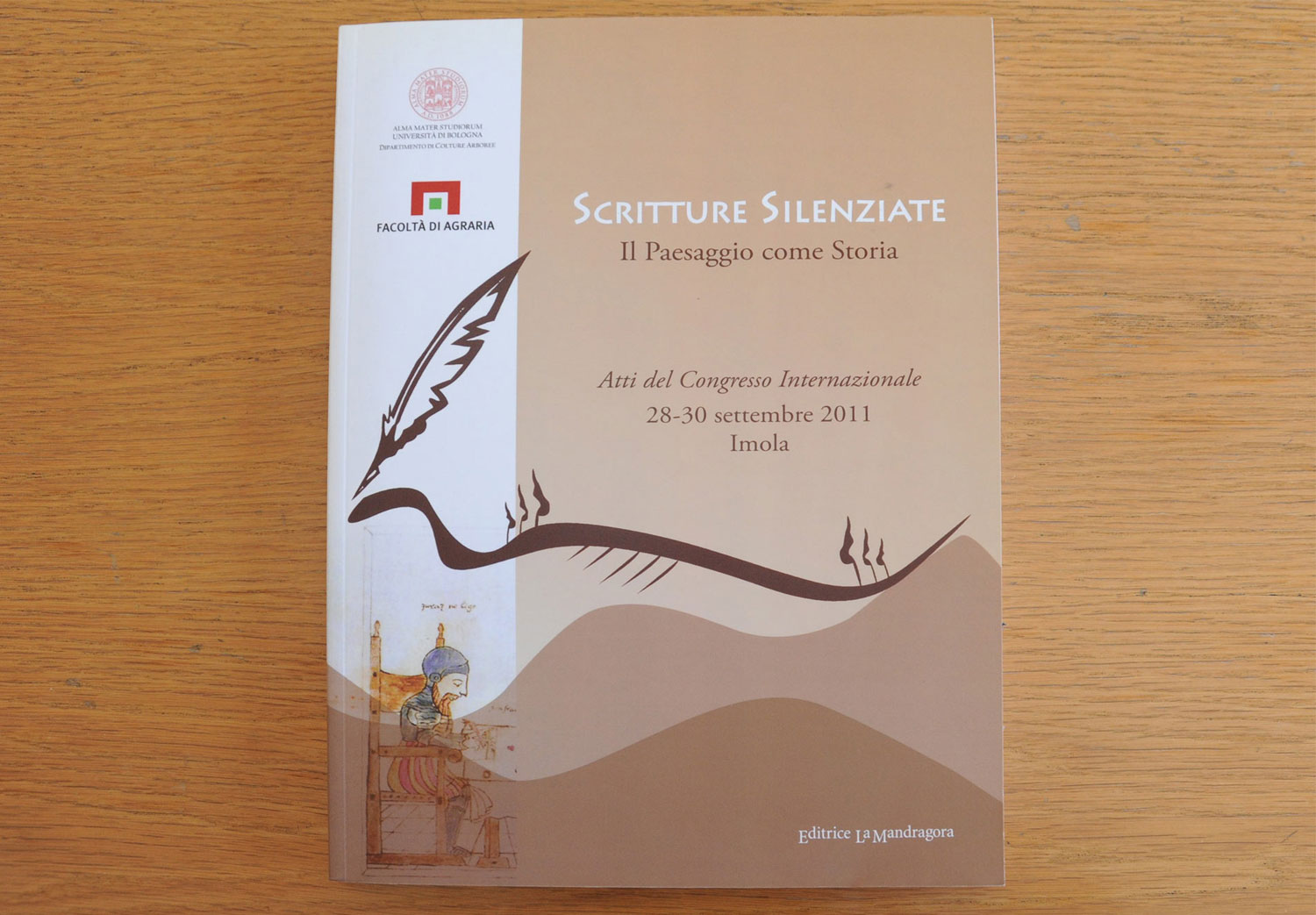 Scritture Silenziate, Il Paesaggio come Storia, Atti del Congresso Internazionale, Imola, 2011